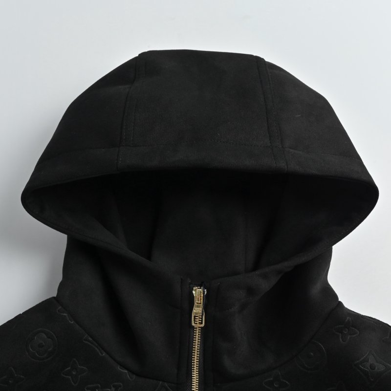 Louis Vuitton Monogram Down Puffer Jacket Black view