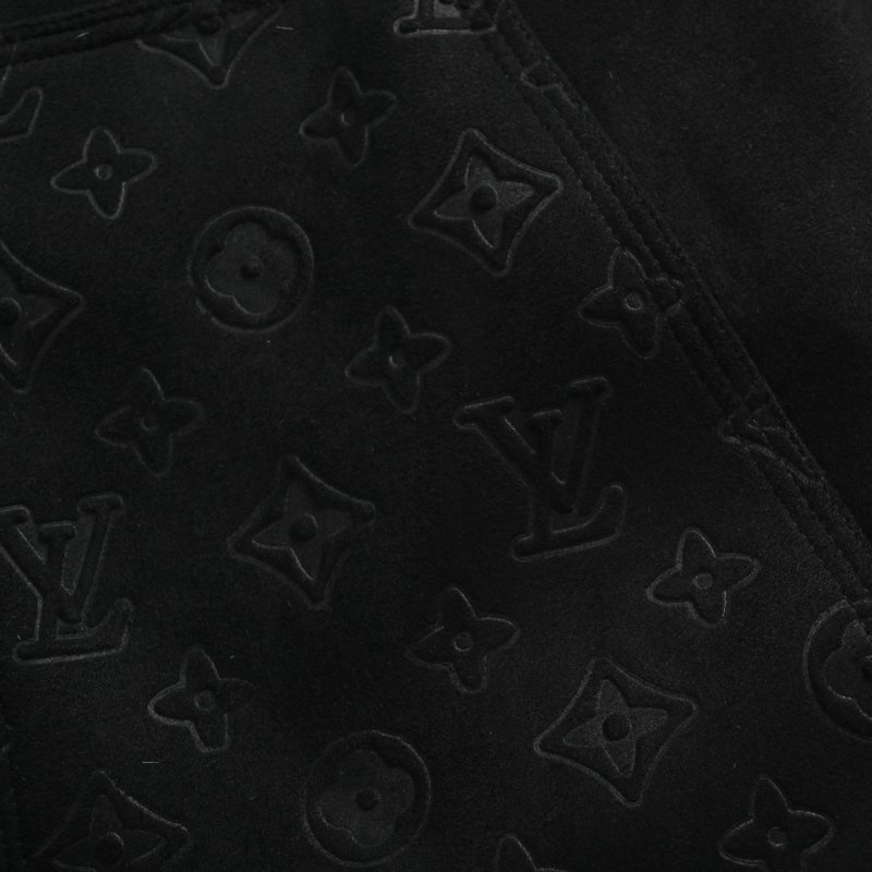Louis Vuitton Monogram Down Puffer Jacket Black view