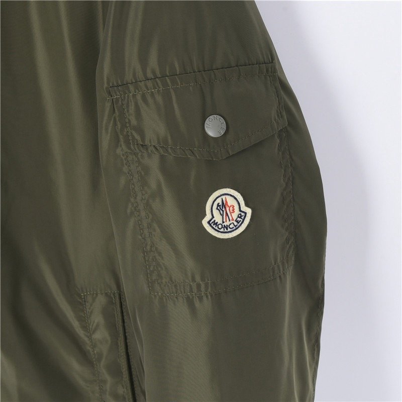 Stone Island Women's Olive Hooded Windbreaker Jacket view