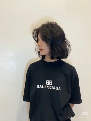 Balenciaga 98 Logo Black T-Shirt view 7