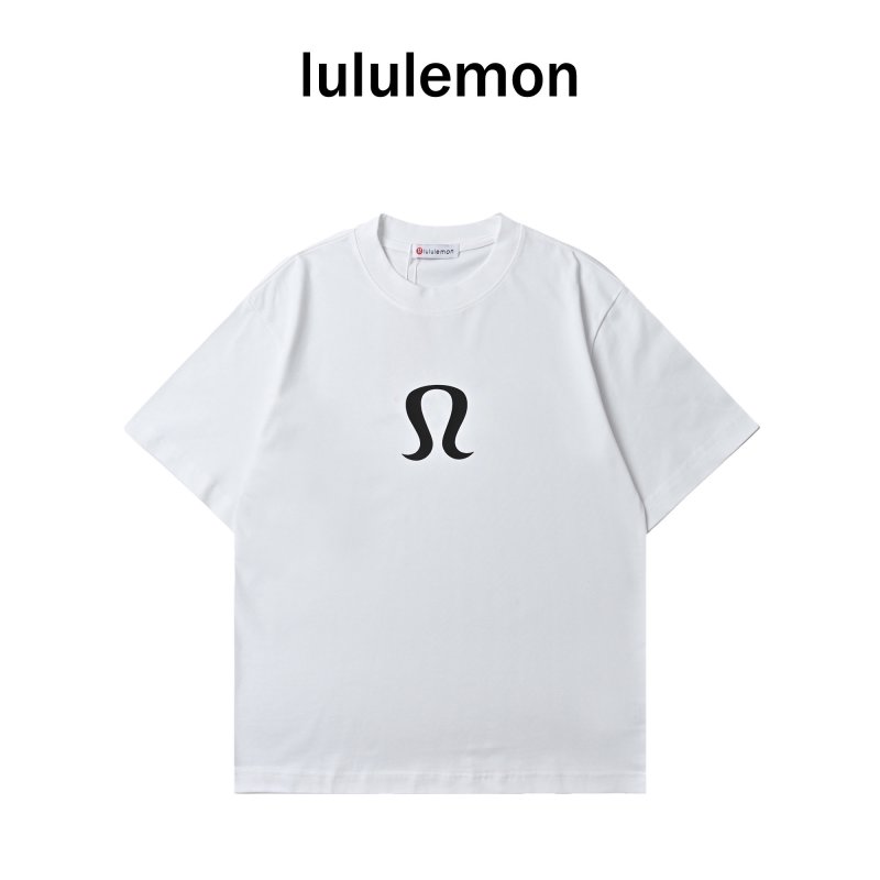 Lululemon White Logo T-Shirt view