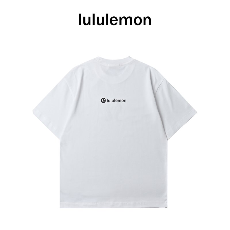 Lululemon White Logo T-Shirt view