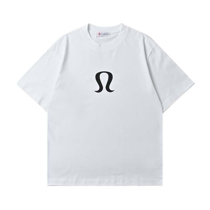 Lululemon White Logo T-Shirt view