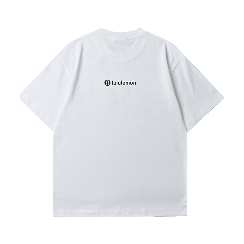Lululemon White Logo T-Shirt view