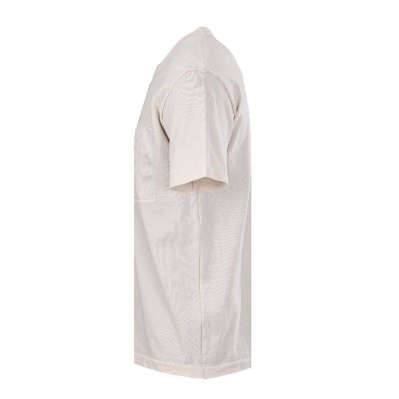 Premium Cream Pocket T-Shirt view