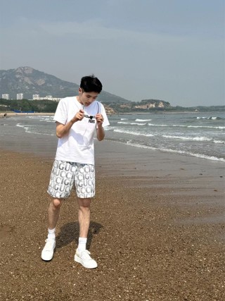 Gucci GG Monogram Swim Shorts White view 3