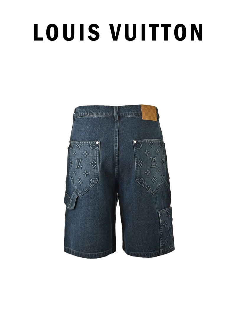 Louis Vuitton Monogram Denim Shorts - Dark Indigo view