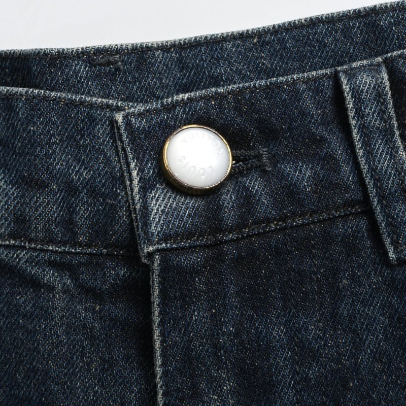 Louis Vuitton Monogram Denim Shorts - Dark Indigo view