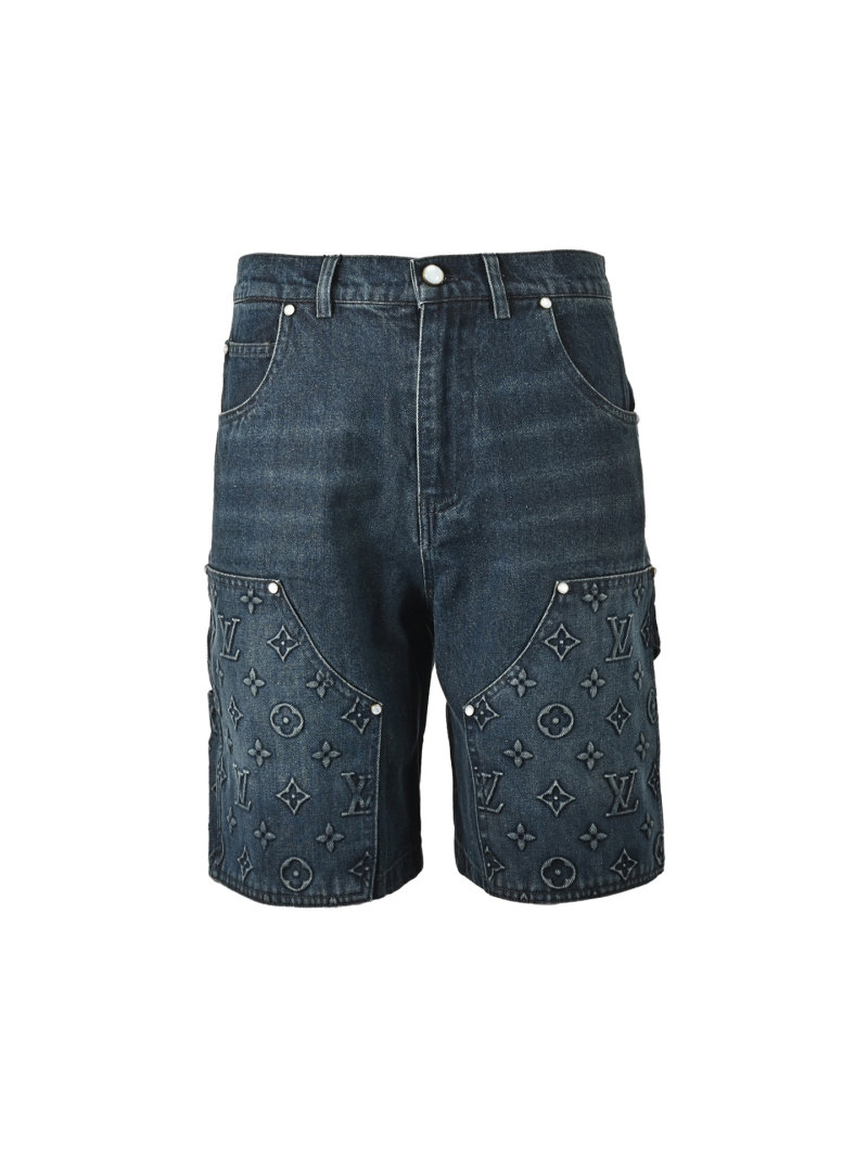 Louis Vuitton Monogram Denim Shorts - Dark Indigo view