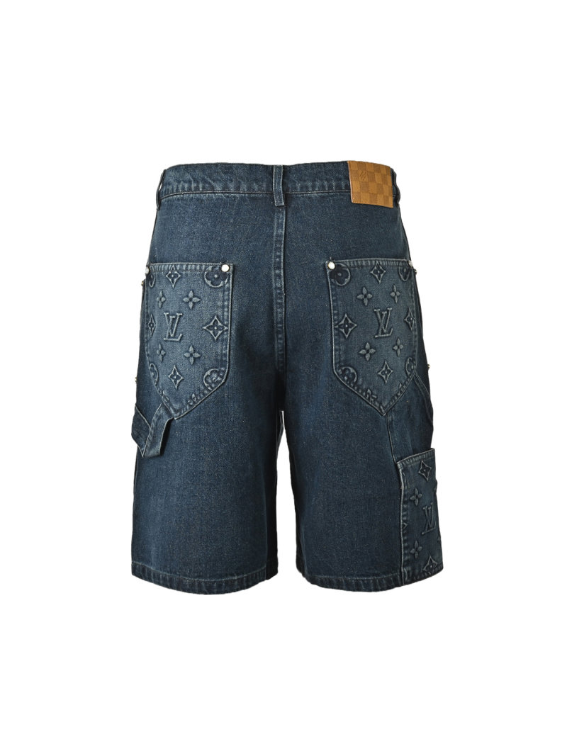 Louis Vuitton Monogram Denim Shorts - Dark Indigo view