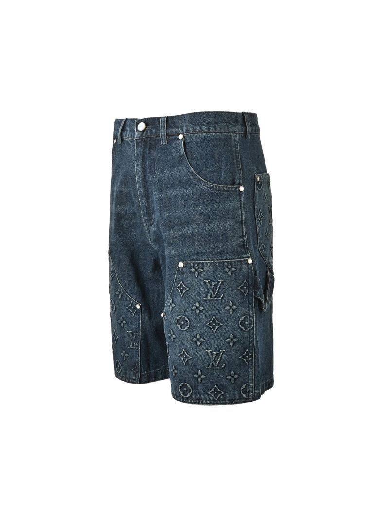 Louis Vuitton Monogram Denim Shorts - Dark Indigo view
