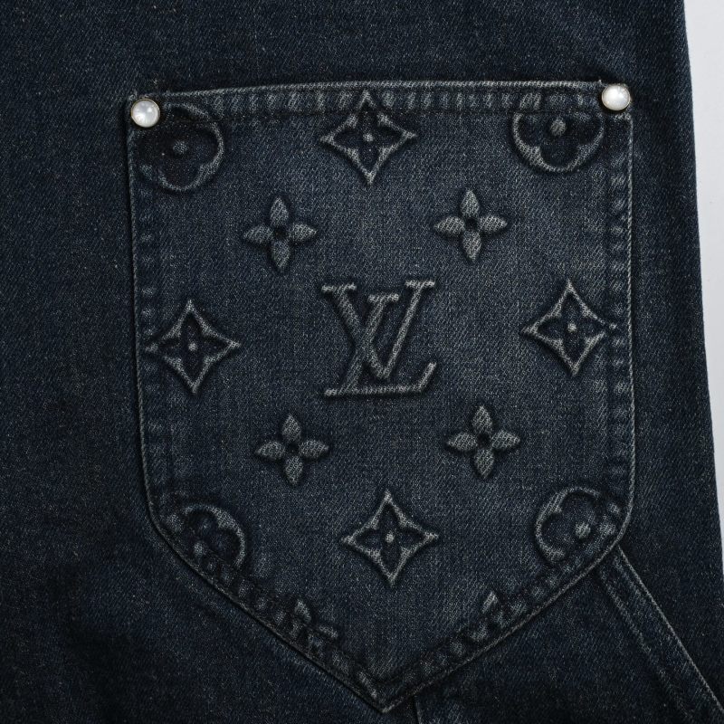 Louis Vuitton Monogram Denim Shorts - Dark Indigo view