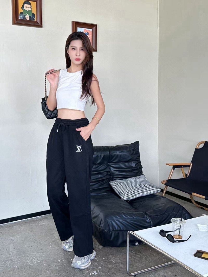 Louis Vuitton Black Logo Sweatpants view