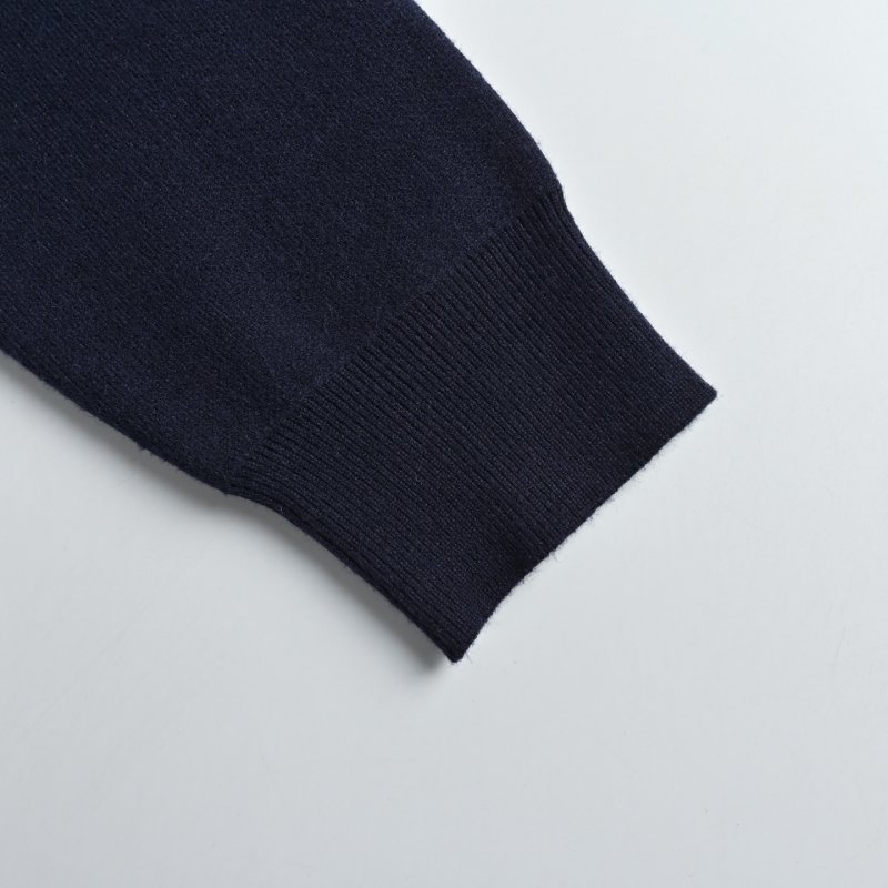 Burberry Navy Equestrian Crest Knit Sweater view