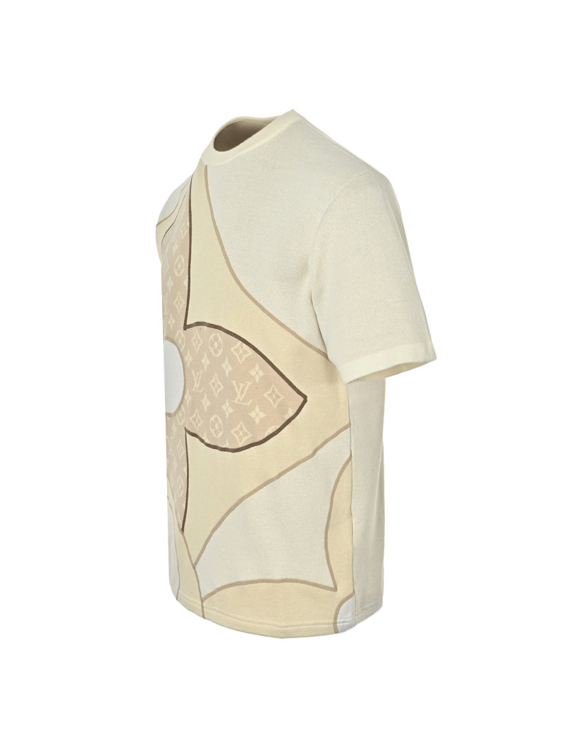 Louis Vuitton Monogram Logo Cream T-Shirt view