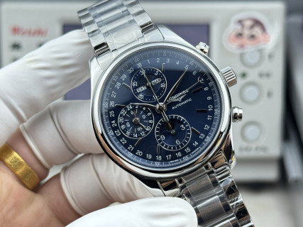 Longines Master Collection Moon Phase Chronograph 42mm view 2