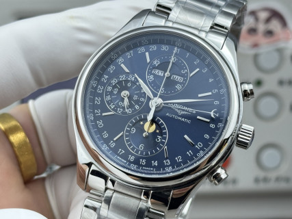 Longines Master Collection Moon Phase Chronograph 42mm view 5