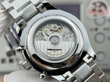 Longines Master Collection Moon Phase Chronograph 42mm view 8