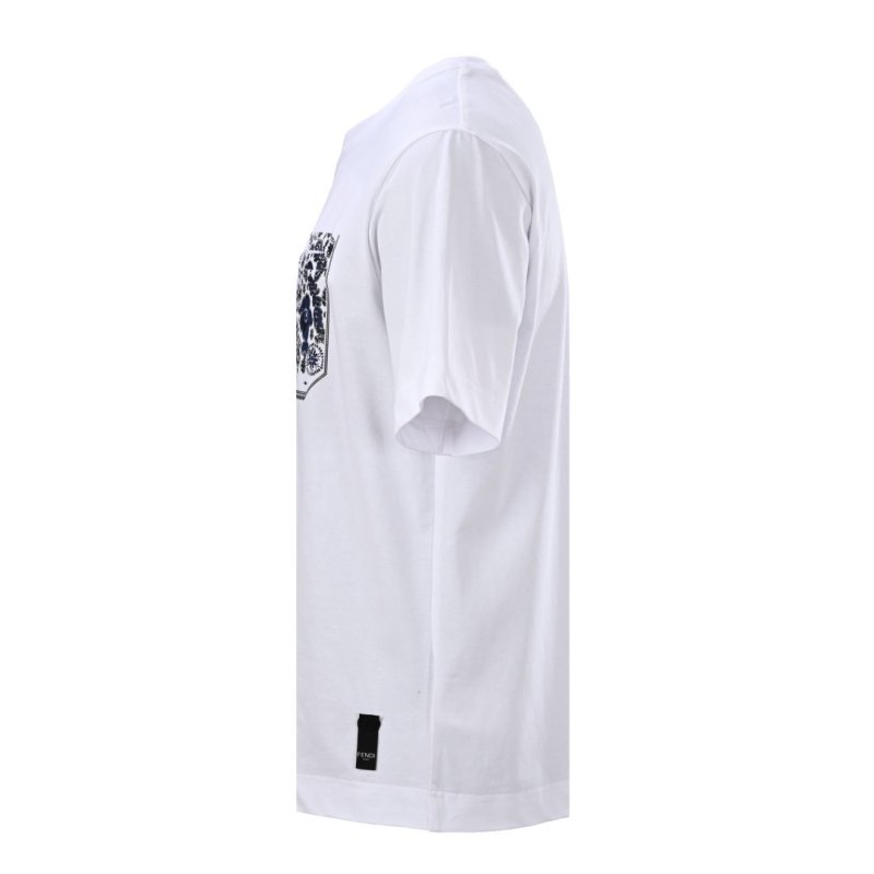 Fendi White Monogram Pocket T-Shirt view