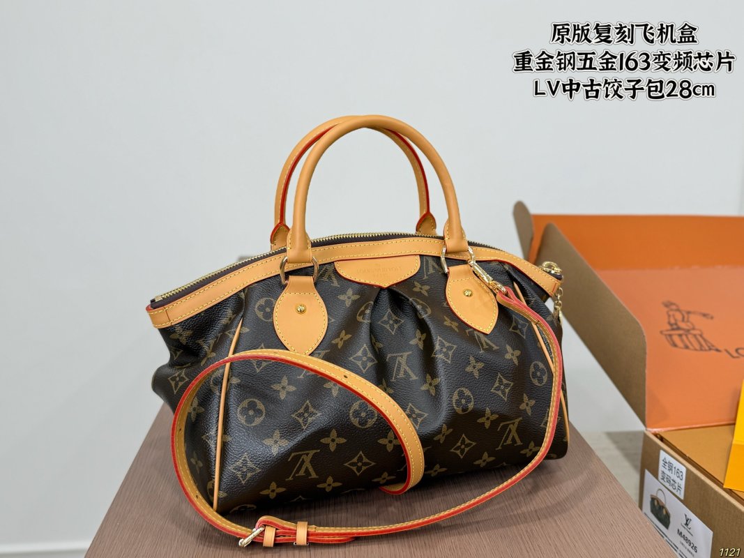 Louis Vuitton Monogram Tote Bag 28cm - Brown view