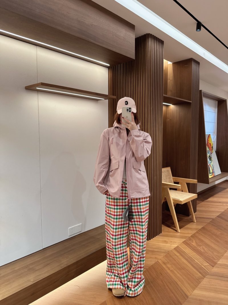 Pink Lightweight Windbreaker Jacket