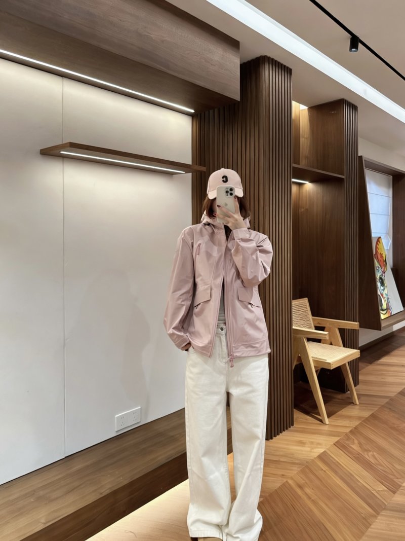 Pink Lightweight Windbreaker Jacket view