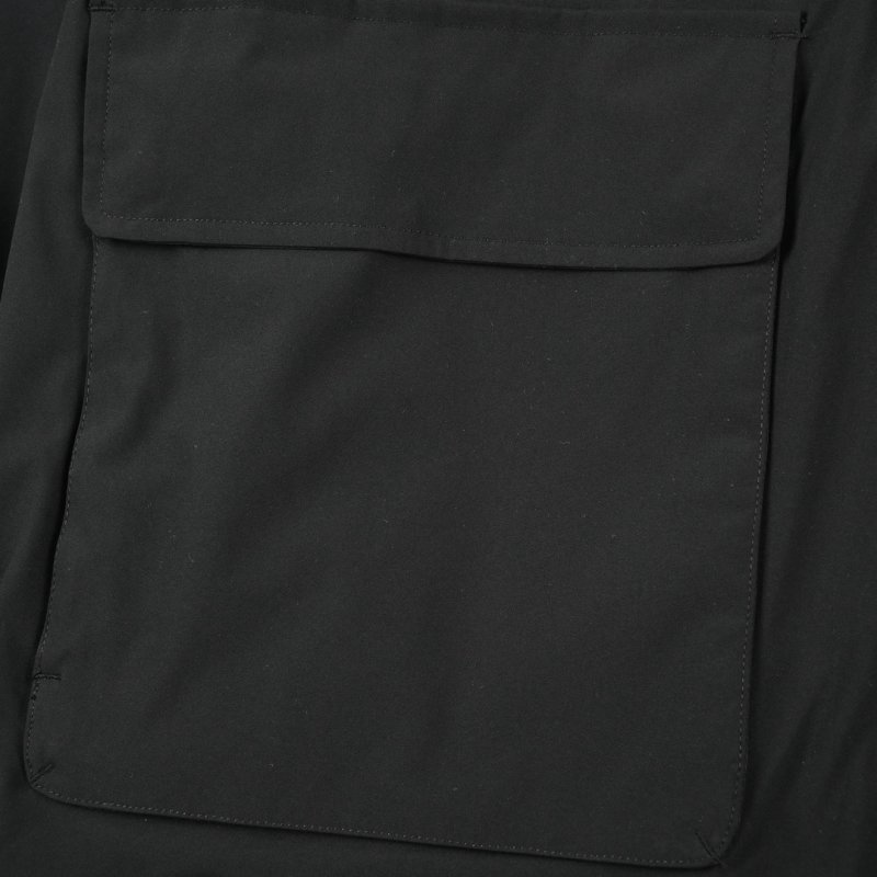 Yankees Black Windbreaker Jacket with White Trim view