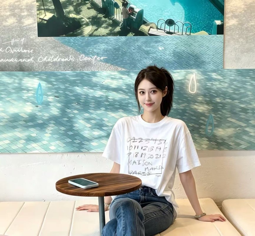 White Graphic Print Short Sleeve T-Shirt view