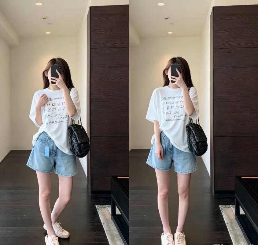 White Graphic Print Short Sleeve T-Shirt view