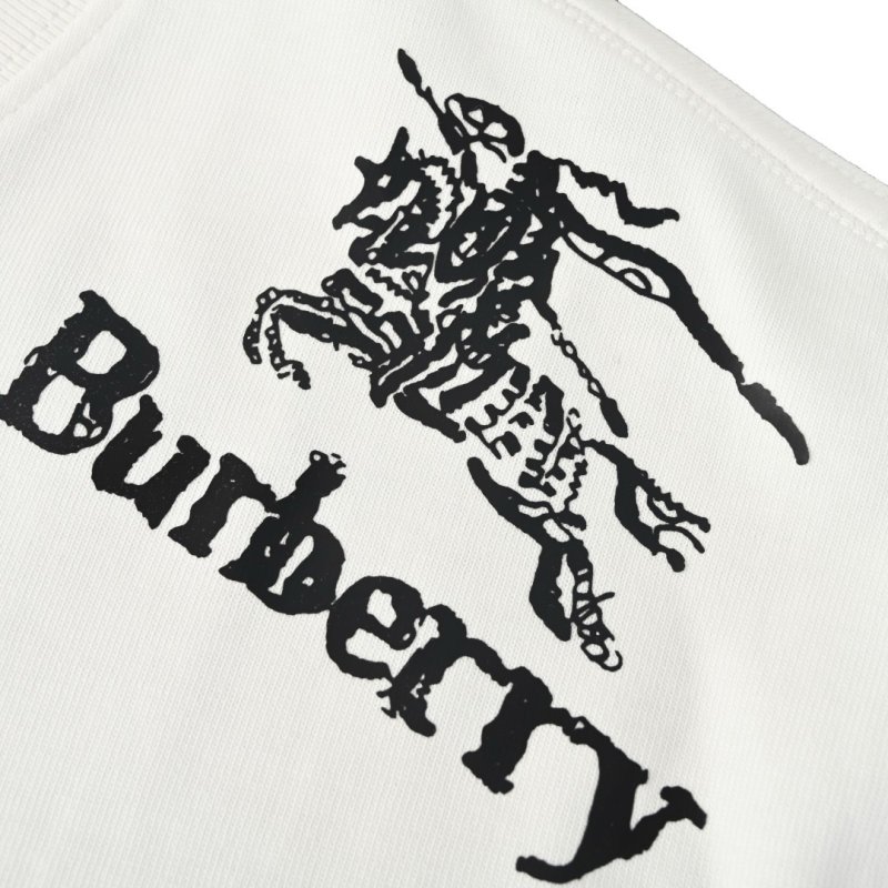 Burberry EKD Logo White T-Shirt view