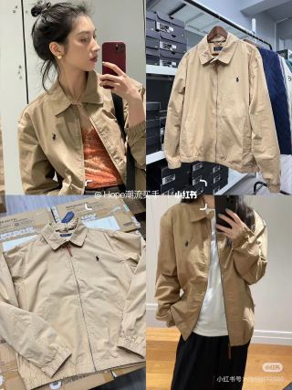 Polo Ralph Lauren Beige Harrington Jacket view 2