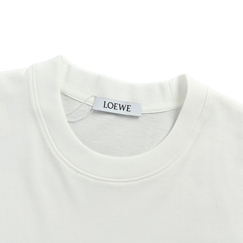 Loewe Anagram Emblem White T-Shirt view