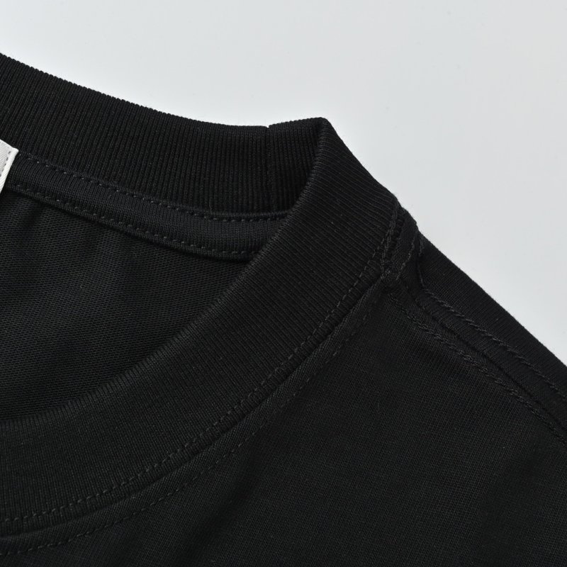 Burberry Black Graphic Logo T-Shirt view