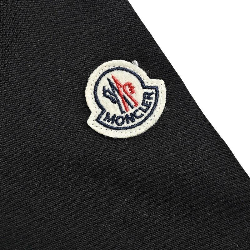 Dior Black Crew Neck T-Shirt with Collar Logo view