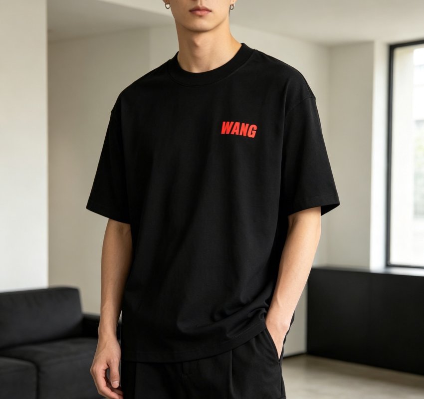 Black Graphic Logo Short Sleeve T-Shirt