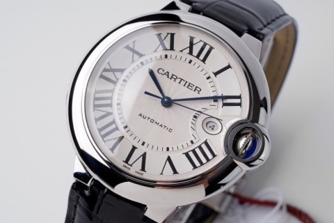 Cartier Ballon Bleu 42mm Steel Automatic Watch view 3