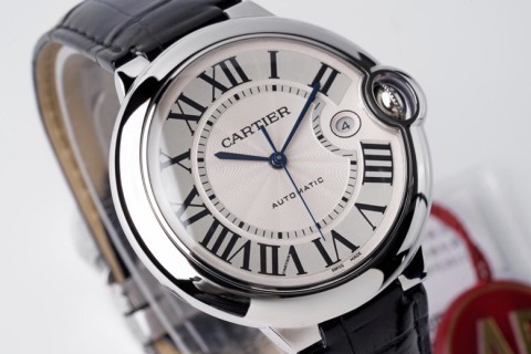 Cartier Ballon Bleu 42mm Steel Automatic Watch view 4