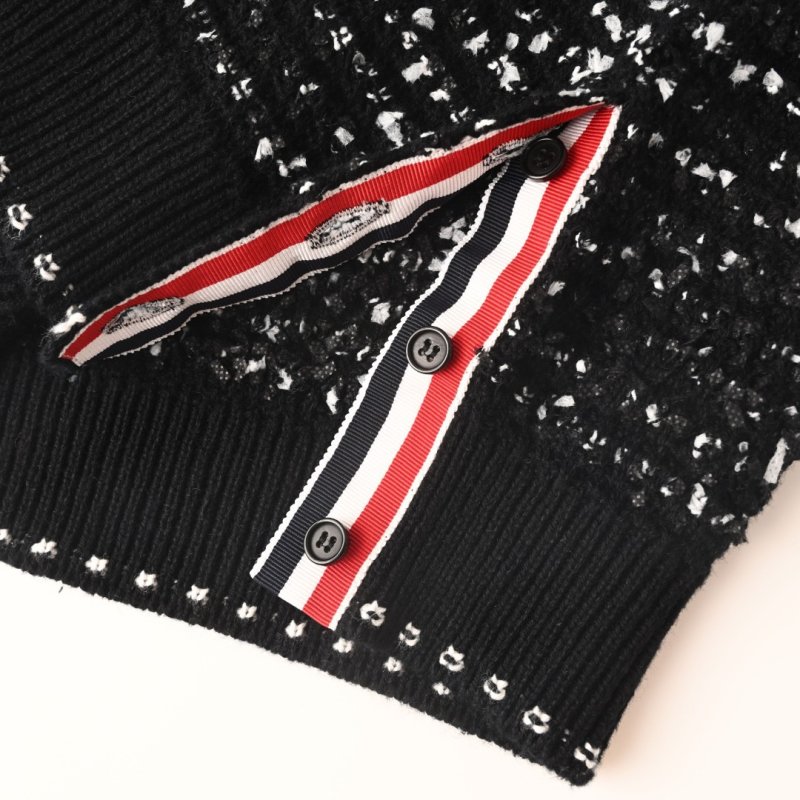Black Sequin Short Sleeve Polo T-Shirt view