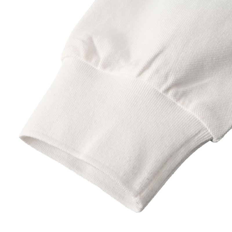 Miu Miu Long Sleeve Polo Shirt White view