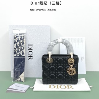 Dior Saddle Bag Black Monogram Canvas Leather Strap view 3