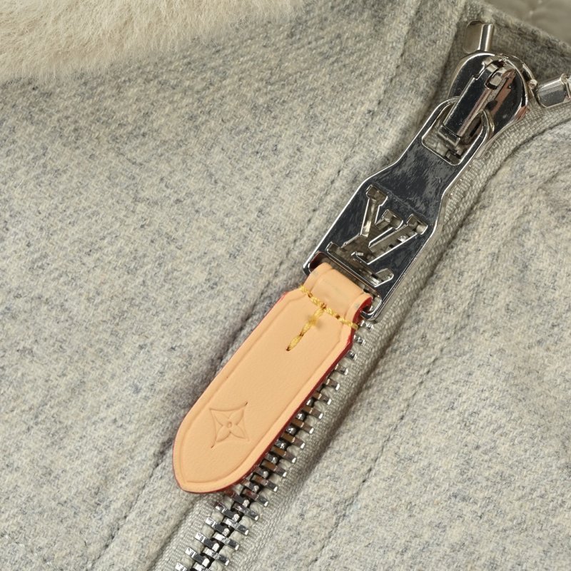 Cream Wool Blend Overshirt Jacket view