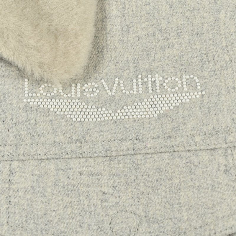 Cream Wool Blend Overshirt Jacket view