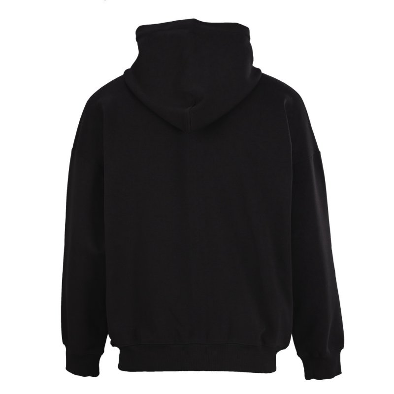 Gucci Black Embroidered Logo Zip Hoodie Jacket view