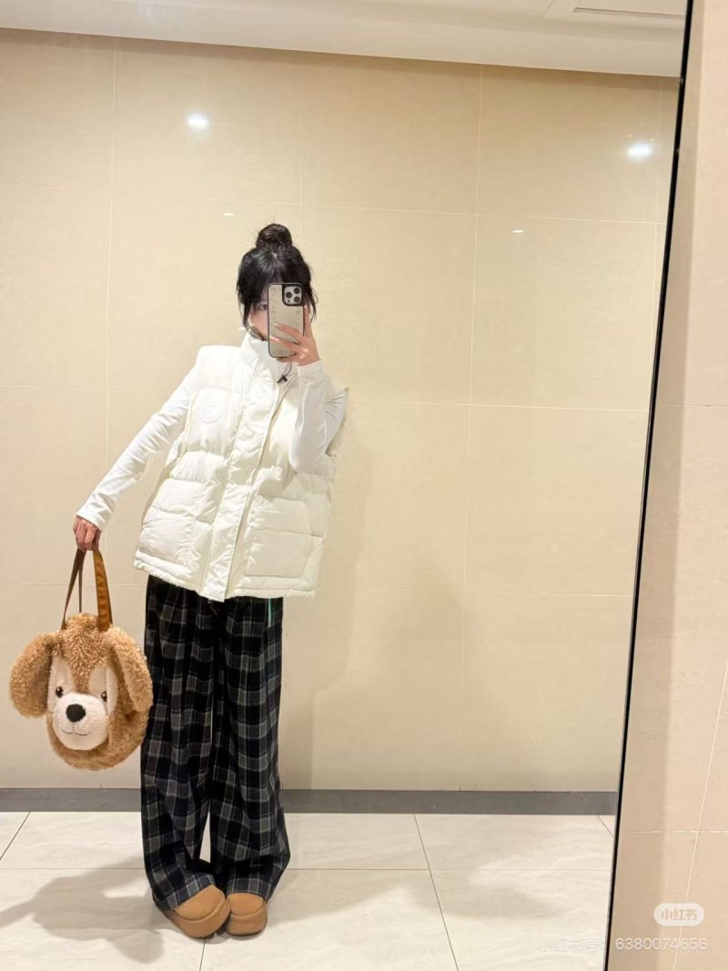 Women's White Puffer Down Jacket – Lightweight Winter Coat