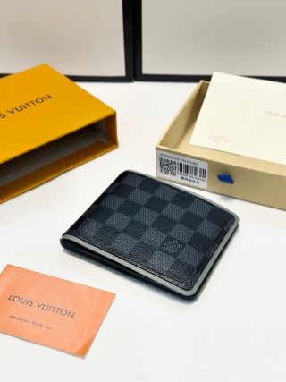 Louis Vuitton Damier Graphite Compact Wallet Black view 6