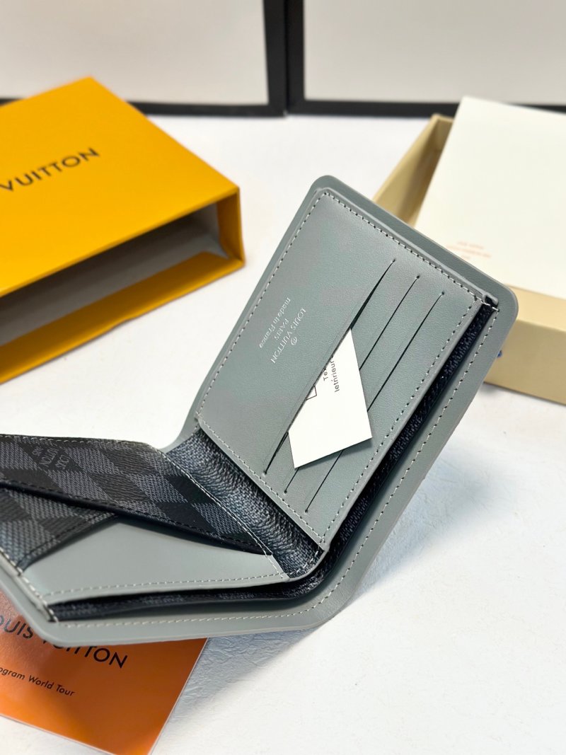 Louis Vuitton Damier Graphite Compact Wallet Black view