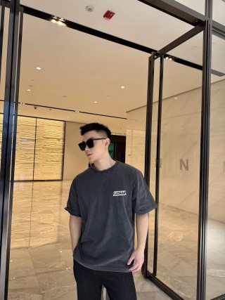 Balenciaga Black Back Logo T-Shirt view 5