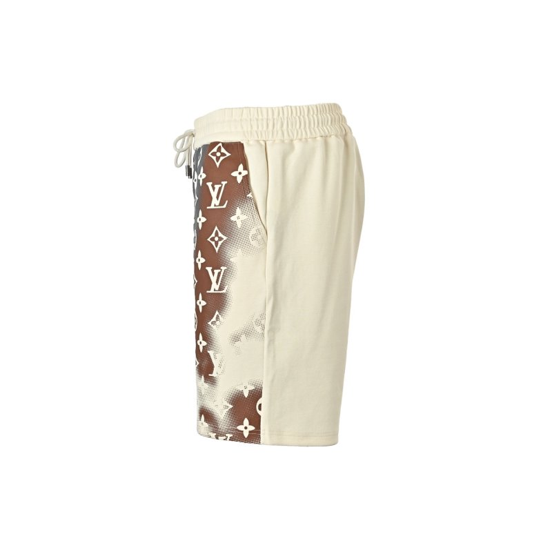 Louis Vuitton Monogram Tie-Dye Shorts Brown Multi view