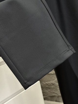 Arc'teryx Color-Block Softshell Hooded Jacket Black White view 8