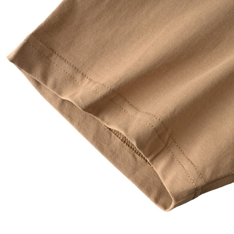 We11done Logo T-Shirt Beige view